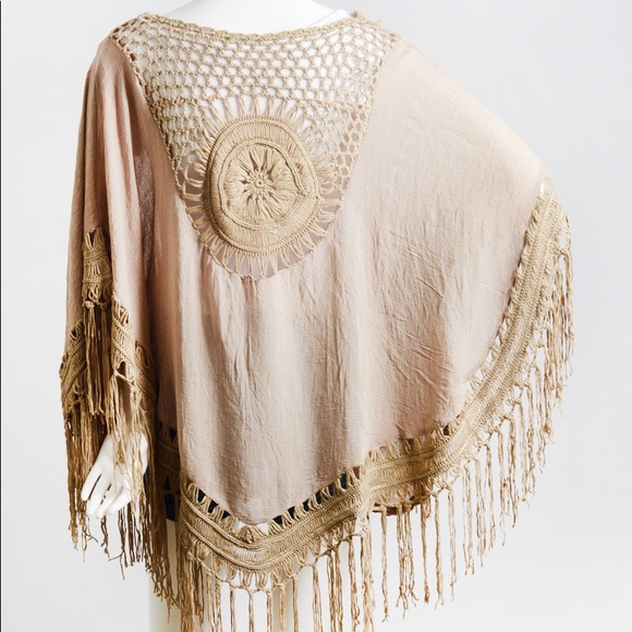 Jackets & Blazers - NWT CROCHET KIMONO